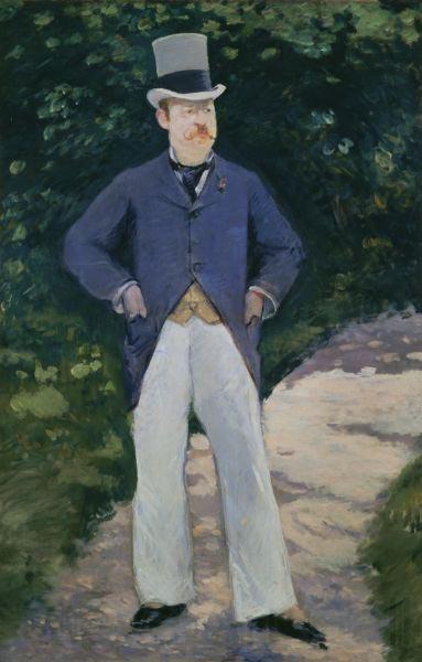 Edouard Manet Portrait of Monsieur Brun Norge oil painting art